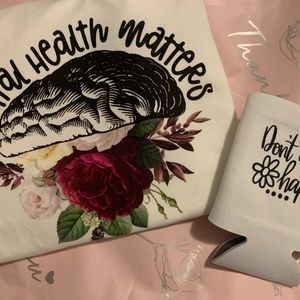 Crop Top Mental Health Awareness Shirt